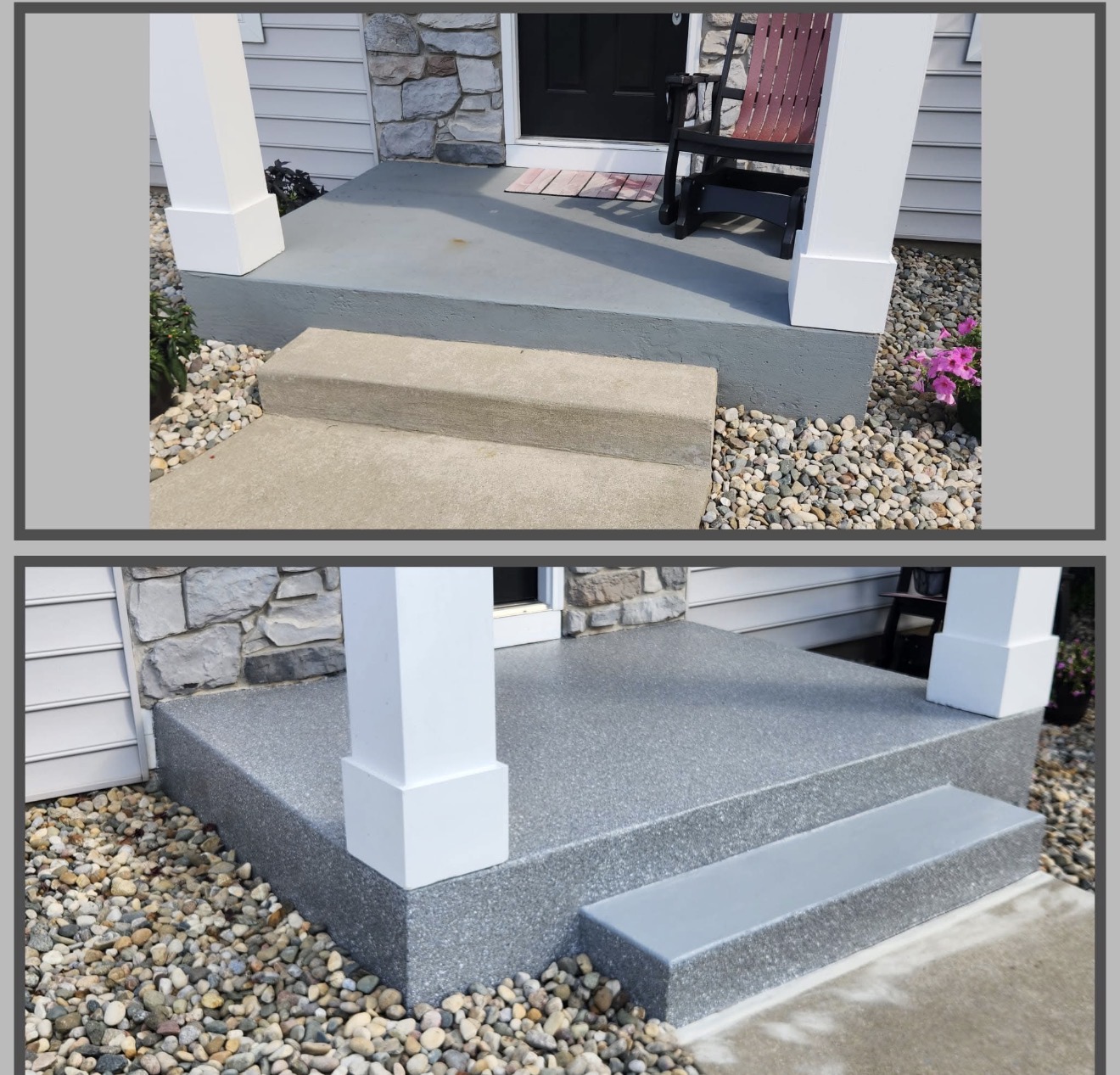Porch coating